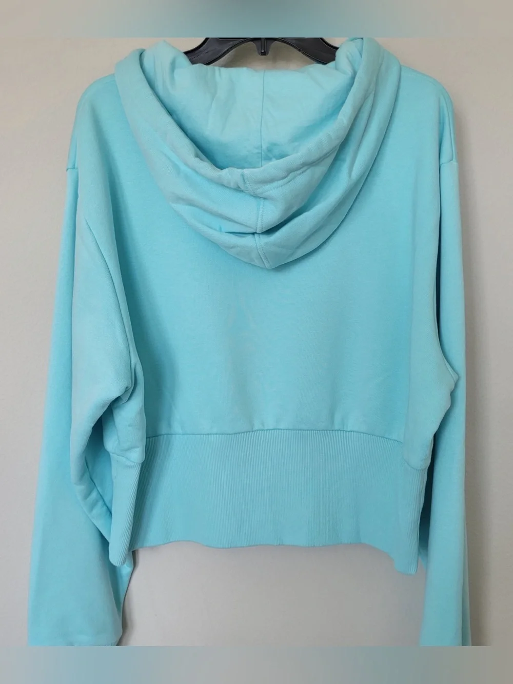 ✅ Nike Aqua blue Hoodie with White Swoosh size XL